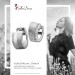 Silberdream SilberDream Creole Line Zirkonia weiß 925 Sterling Silber Damen SDO4306W Sonderangebot der Fabrik