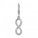 Silberdream SilberDream Ohrhänger Unendlich Zirkonia weiß 925 Silber Ohrring SDO357M Discount Store für neue Produkte