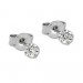 Silberdream SilberDream Ohrstecker 3er Zirkonia weiß, lila, rosa 925 Silber Ohrring SDS808 Clearance-Verkauf