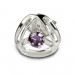Silberdream SilberDream Ohrringe Design Zirkonia lila 925 Silber SDO528V Speichern exportieren