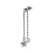 Silberdream SilberDream Ohrstecker Ohrhänger Blümchen glänzend 925 Silber SDO6714J 2025