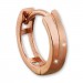 Silberdream GoldDream Creole Rose 333 Roségold Ohrring Echtschmuck GDO5111E Outlet