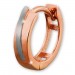 Silberdream GoldDream Creole Rose 333 Roségold Ohrring Echtschmuck GDO5111E Outlet