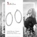 Silberdream SilberDream Creole Orient 4cm 925 Sterling Silber Damen Ohrring SDO67374 Verkauf