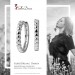 Silberdream SilberDream Creole Dots 2,1cm 925 Sterling Silber Damen Ohrringe SDO4433J im Angebot