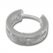 Silberdream SilberDream Creole Muster 925 Sterling Silber Ohrring SDO3305 Schlussverkauf