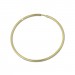Silberdream GoldDream Creole Simply 55mm Ohrring 333 Gelbgold Echtschmuck GDO0006Y Fabrikverkauf
