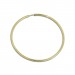 Silberdream GoldDream Creole Simply 55mm Ohrring 333 Gelbgold Echtschmuck GDO0006Y Fabrikverkauf