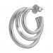 Silberdream SilberDream Creole Triple 925 Sterling Silber Damen Ohrringe SDO4452J Fabrik Onlineshop
