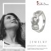 Silberdream SilberDream Ring Chain Zirkonia weiß Gr.58 aus 925er Silber SDR422W58 Cyber Monday
