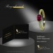 Silberdream GoldDream Gold Ring Beauty Gr.54 Zirkonia weiß 333er Gelbgold GDR545Y54 Valentinstagsangebot