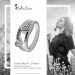 Silberdream SilberDream Ring Herzen Zirkonia weiß Gr.60 aus 925er Silber Damen SDR410W60 Jubiläumsangebot