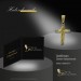 Silberdream GoldDream Kettenanhänger Kreuz zweifarbig 333 Gelbgold Echtschmuck GDH516TY Kostenlose Rückgabe