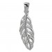 Silberdream SilberDream Ketten Anhänger Feder Zirkonia weiß 925er Sterling Silber SDH407W Sonderangebot der Fabrik