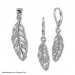 Silberdream SilberDream Ketten Anhänger Feder Zirkonia weiß 925er Sterling Silber SDH407W Sonderangebot der Fabrik