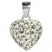 Silberdream SilberDream Glitzer Anhänger Herz Zirkonia Kristalle weiß 925 GSH203W Bis zu 55% Rabatt