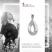 Silberdream SilberDream Ketten Anhänger Big Zirkonia weiß 925 Silber SDH408W Super Rabatt