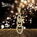 Silberdream GoldDream Kettenanhänger Kette Zirkonia 333 Gold Anhänger Echtschmuck GDH504WY Kostenloser Versand international