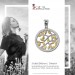 Silberdream SilberDream Ketten Anhänger -Kreis- bicolor 925er Sterling Silber SDH4384T Fabrikladen