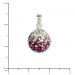 Silberdream SilberDream Glitzer Anhänger Zirkonias lila ICE GSH002 Begrenzt auf 3 Tage