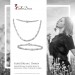 Silberdream SilberDream Schmuck Set Zirkonia Collier & Armband Damen 925 Silber SDS436W Limitierter Zeitrabatt