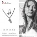 Silberdream SilberDream Schmuck Set Kette und Ohrringe Blätter Zirkonia Silber SDS49043 Fabrik Onlineshop
