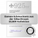 Silberdream SilberDream Schmuck Set Kette und Ohrringe Circle Zirkonia 925er Silber GSS408W Osterangebot
