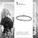 Silberdream SilberDream Armband Wave 925 Silber gehämmert matt 19cm SDA4792O Zeitlich begrenztes Angebot