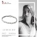 Silberdream SilberDream Armband Wave 925 Sterling Silber 18,5cm Silberarmband SDA477J Neuheiten