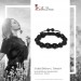 Silberdream SilberDream Shamballa Armband Glas schwarz 14 geschliffene Kugeln SDA914 Nur noch ein Tag übrig