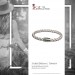 Silberdream SilberDream Leder Armband weiß 20cm mit Edelstahl Verschluss LS1522 Fabrikpreis