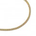 Silberdream GoldDream Armband Zopf bicolor 333 Gold 19cm 8 Karat GDA0519T Versandkostenfrei