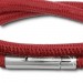 Silberdream SilberDream Leder Armband doppelt 40cm fuchsia Edelstahlverschluss LAB0840 Muttertagsangebot