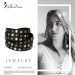 Silberdream SilberDream Nieten-Lederarmband Wickeloptik schwarz Damen Leder Armband LAP087S Jubiläumsangebot