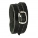 Silberdream SilberDream Lederarmband schwarz Herren Leder Armband LA2219 Top Angebot