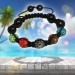 Silberdream SilberDream Shamballa Armband Zirkonia bunt 5 Glitzer Kugeln SDA925 Tägliche Deals