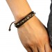 Silberdream SilberDream Lederarmband schwarz Surfarmband Leder Armband LA1237S JETZT KAUFEN