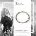 Silberdream SilberDream Bicolor Armband Rose und Schwarz 19-21cm 925 Silber Damen SDA2459F Riesige Rabatte