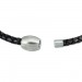 Silberdream SilberDream Leder Armband 19cm grau mit Edelstahl Verschluss LS1471 50% Rabatt für begrenzte Zeit