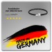 Silberdream SilberDream Leder Armband 19cm grau mit Edelstahl Verschluss LS1471 50% Rabatt für begrenzte Zeit