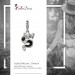 Silberdream SilberDream Glitzer Charm Drache schwarz Zirkonia 925 Silber GSC524S Zeitlich begrenztes Angebot