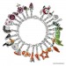 Silberdream SilberDream Glitzer Charm Sneaker schwarz Zirkonia Kristalle GSC515S Kauf eins, bekomm eins gratis