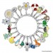 Silberdream SilberDream 925 Charm Blume weiß Armband Ketten Anhänger FC4119 Riesige Ersparnisse
