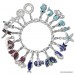 Silberdream SilberDream Glitzer Charm Clownfisch blau Zirkonia Kristalle GSC518B VIP-Rabatte