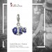 Silberdream SilberDream Glitzer Charm Clownfisch blau Zirkonia Kristalle GSC518B VIP-Rabatte