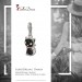 Silberdream SilberDream Glitzer Charm Katze schwarz Zirkonia Kristalle GSC506S Neueste Stile