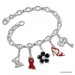 Silberdream SilberDream Charm Schmetterling lila 925er Armband Anhänger FC1045V Sonderangebot der Fabrik