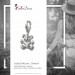 Silberdream SilberDream 925 Charm Teddy Armband Anhänger FC1006 Nur noch ein Tag übrig