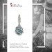 Silberdream SilberDream Charm Zirkonia Kugel aqua Armband Anhänger FC200B 50% Rabatt mit kostenlosem Versand