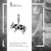 Silberdream SilberDream 925 Charm Kuh Armband Anhänger FC1017 Clearance-Verkauf